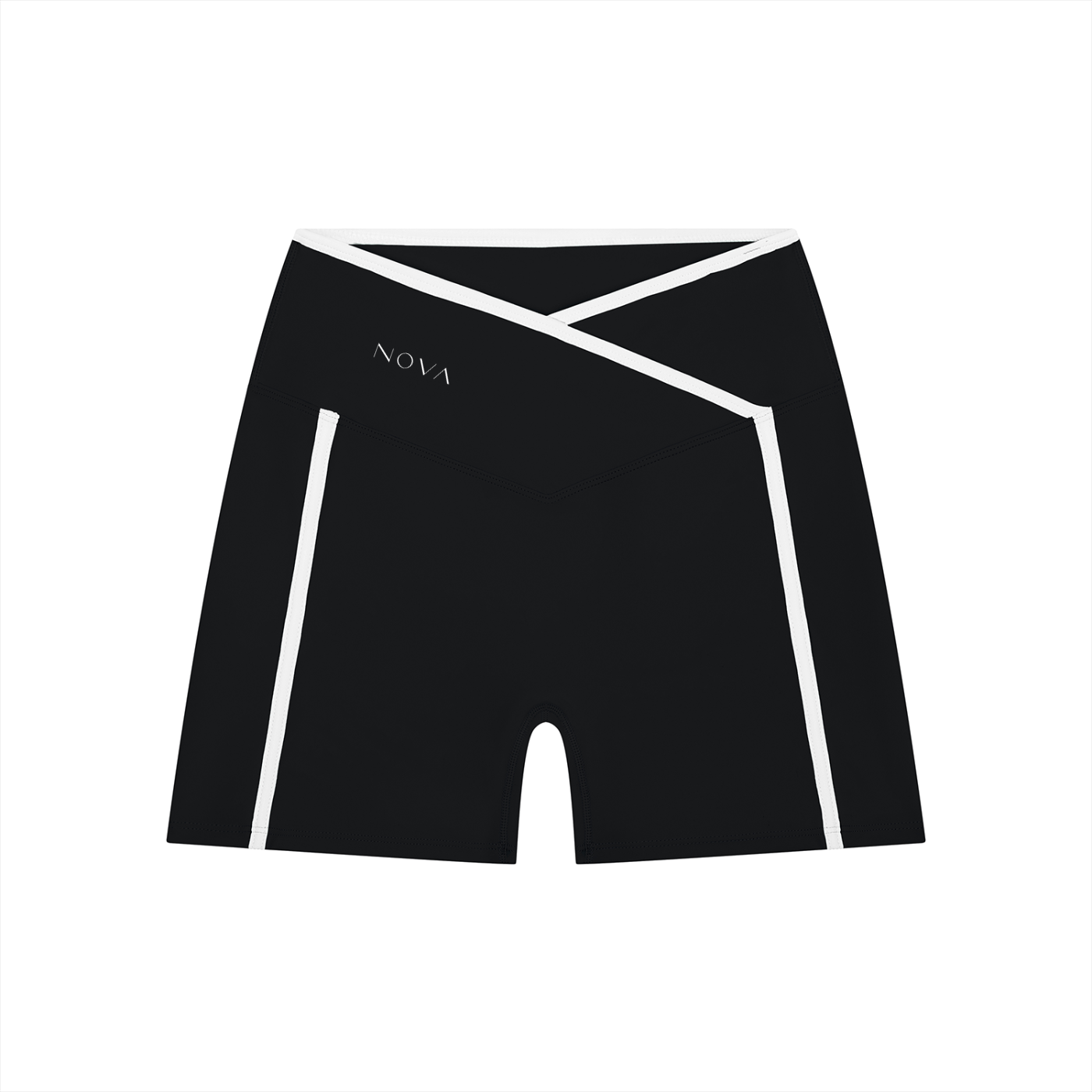 Women’s High Rise Color Block Yoga Shorts