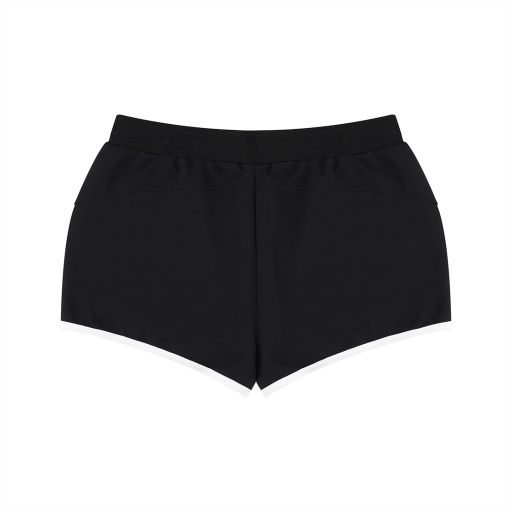 Women's Retro Contrast Binding Shorts