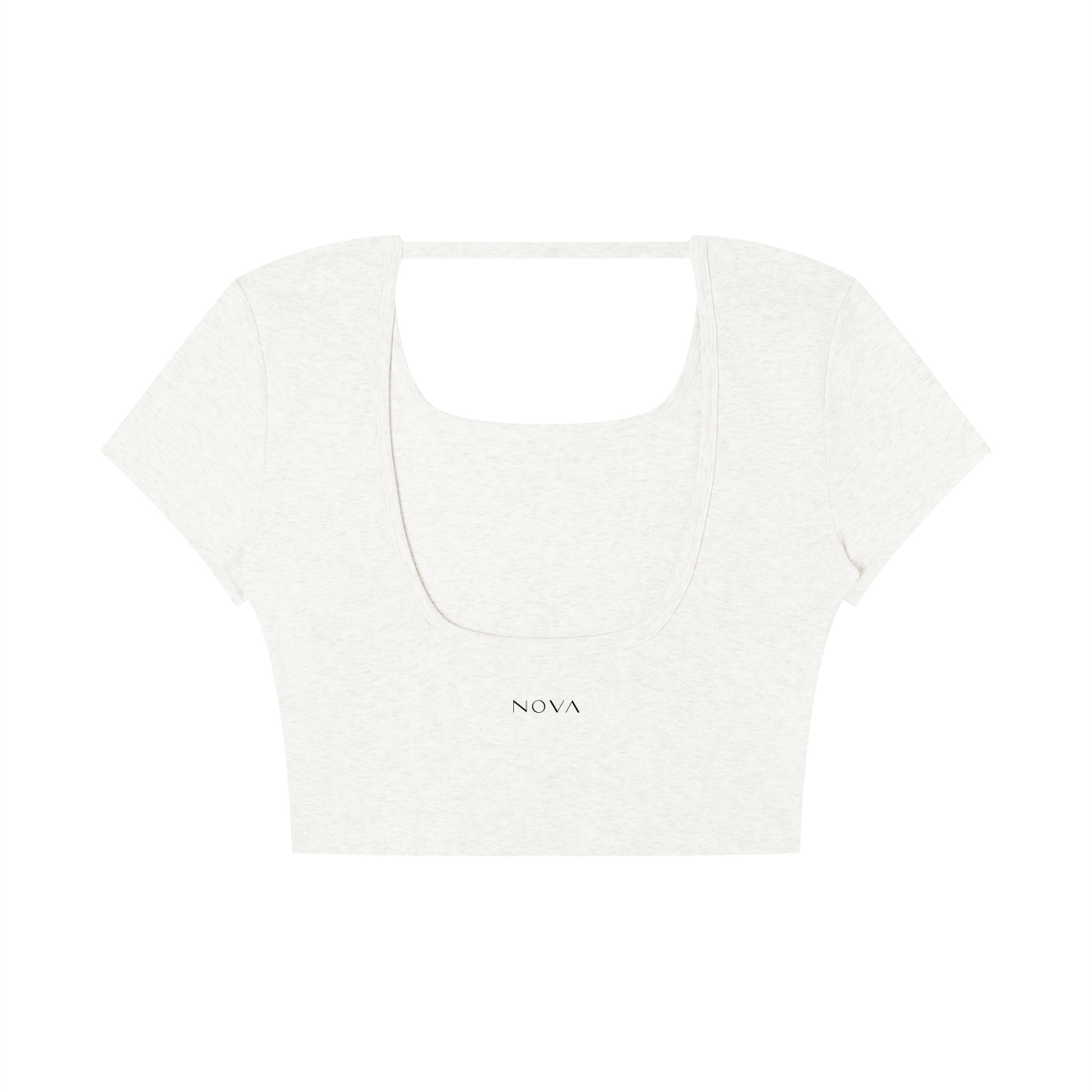 Women's Square Neck Crop T-Shirt