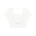Women's Square Neck Crop T-Shirt