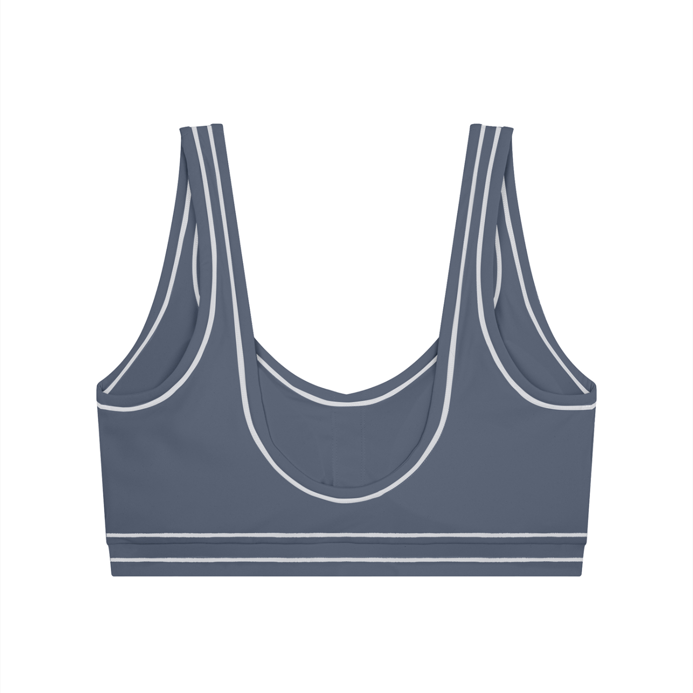 Women’s Topstitching Yoga Sports Bra Front Logo