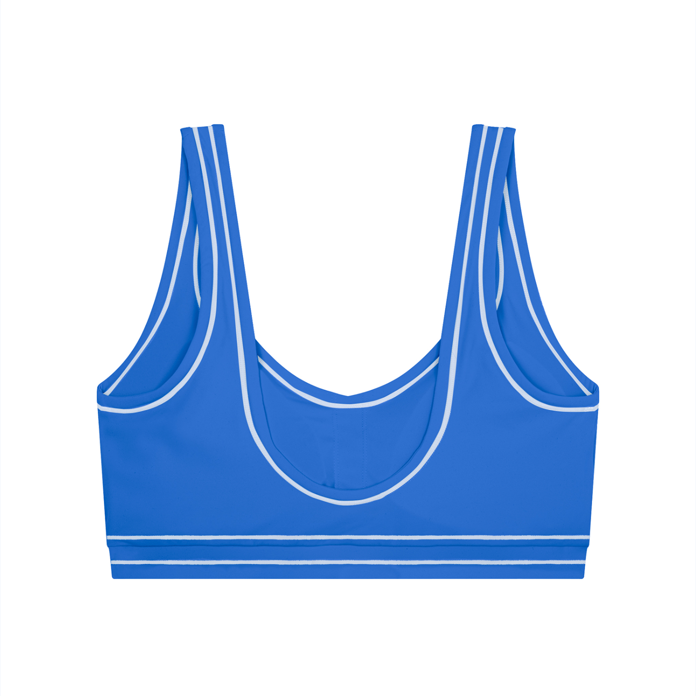 Women’s Topstitching Yoga Sports Bra Front Logo