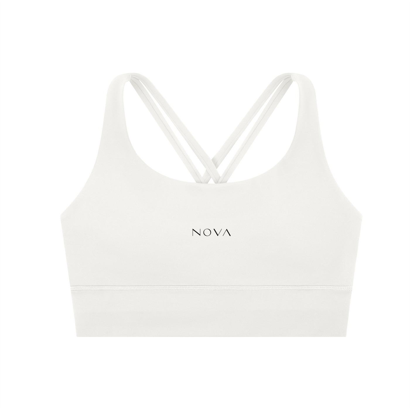 Strappy Criss-Cross Sports Bra