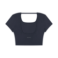 Women's Square Neck Crop T-Shirt