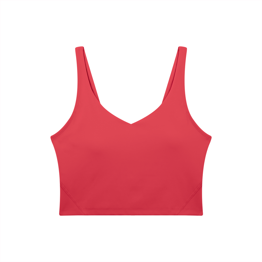 Women's V-Neck Yoga Sports Bra