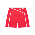 Women’s High Rise Color Block Yoga Shorts