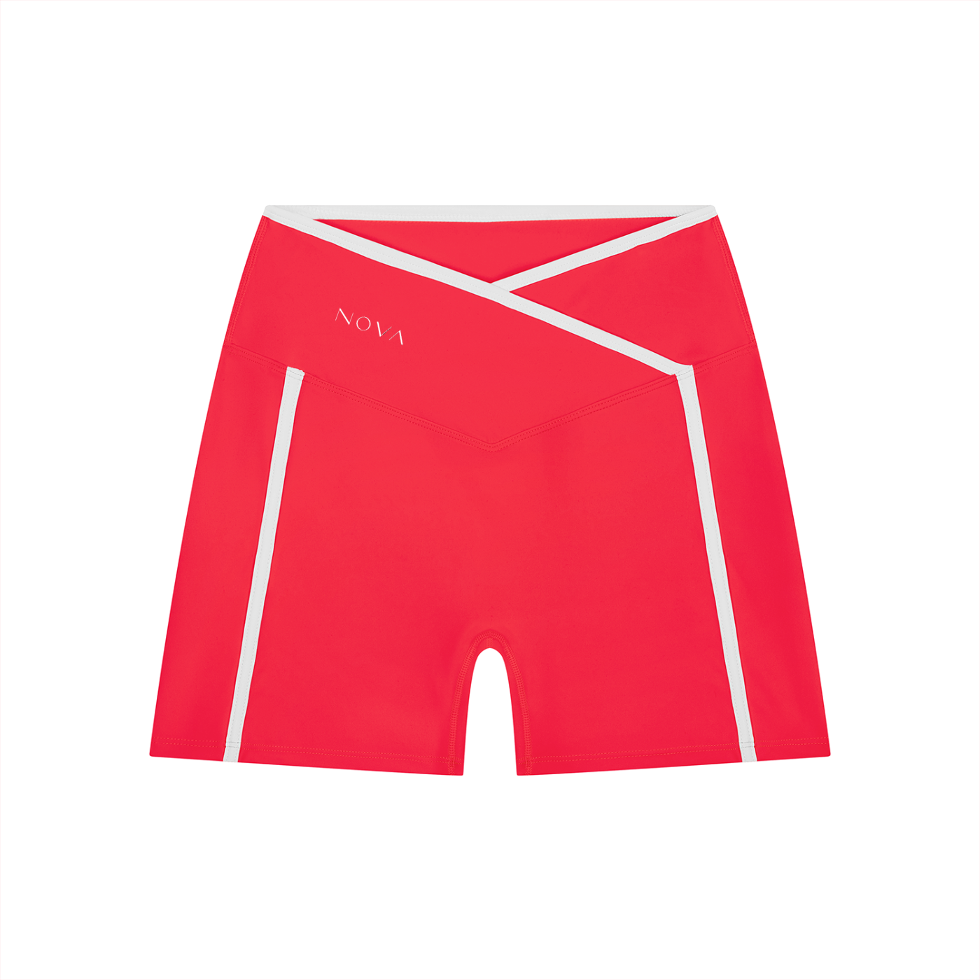 Women’s High Rise Color Block Yoga Shorts