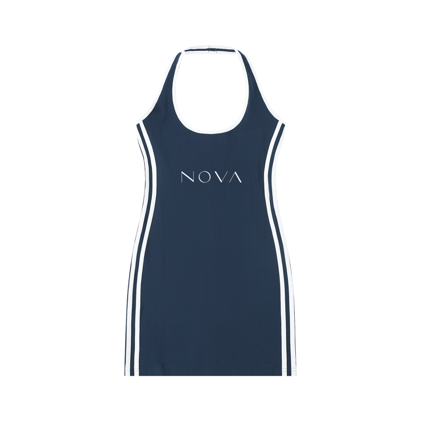 Women's Binding Tight Halter Dress