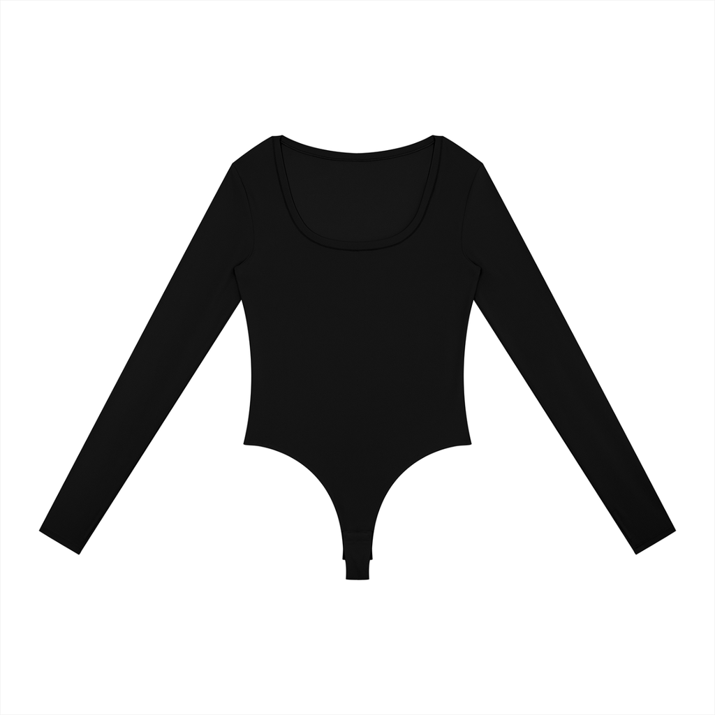Women's Tight Long Sleeve Yoga Bodysuit