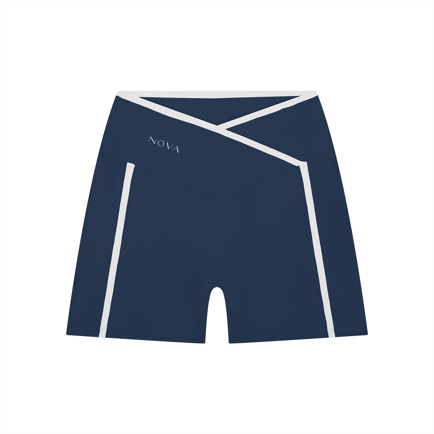 Women’s High Rise Color Block Yoga Shorts