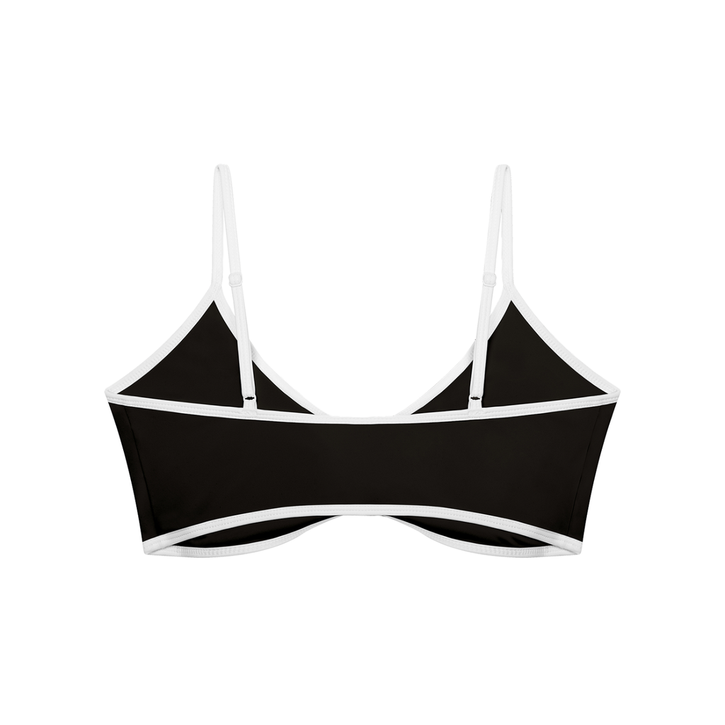 Women's Color Block Ruched V-Neck Sports Bra