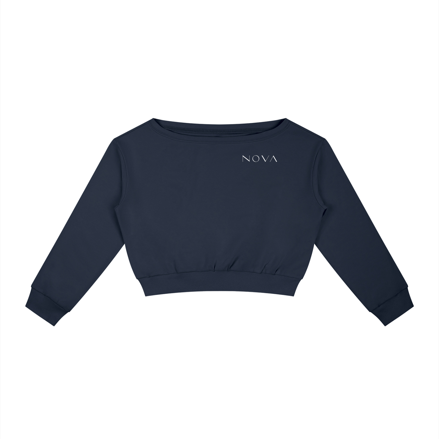 Women's Off-Shoulder Sweatshirt