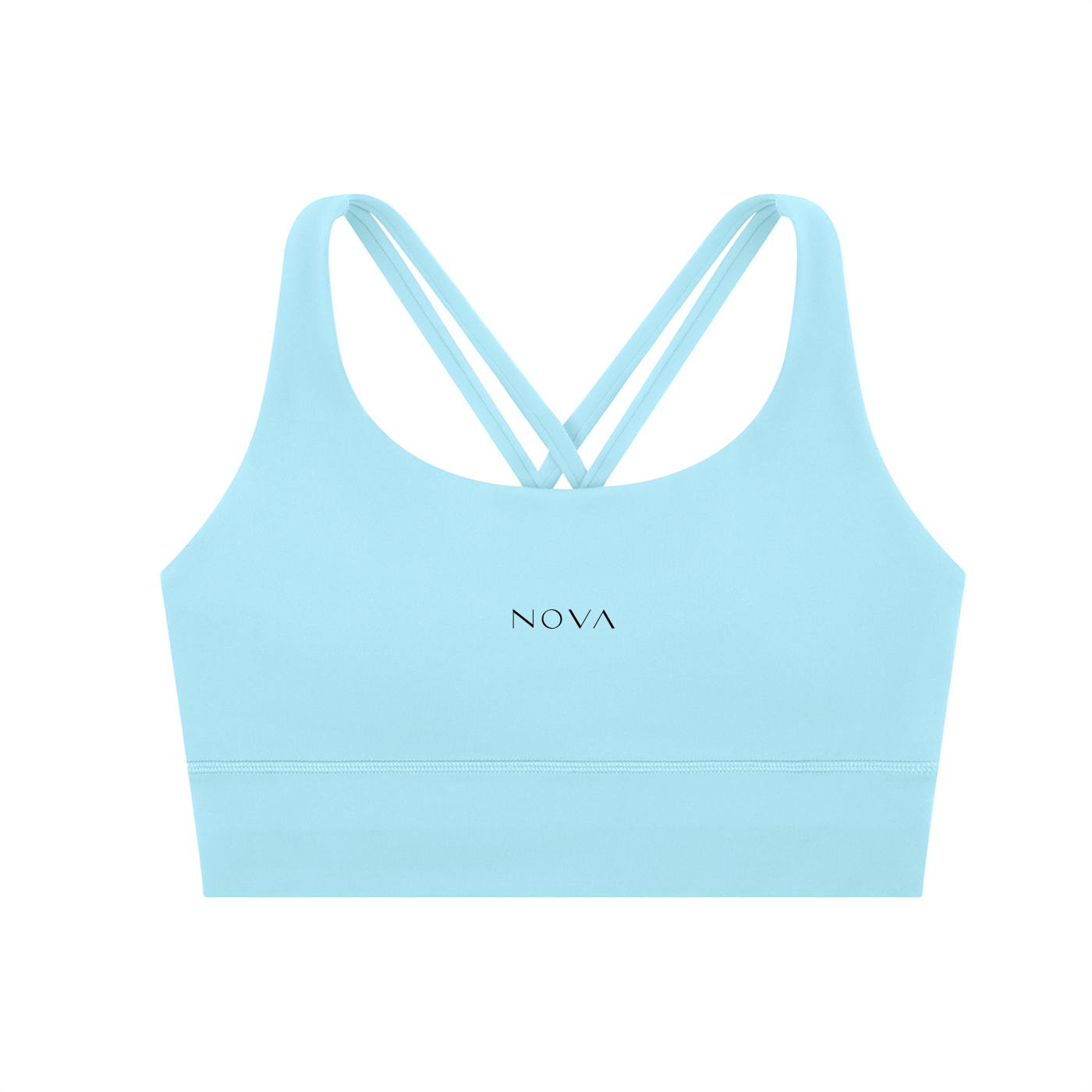 Strappy Criss-Cross Sports Bra