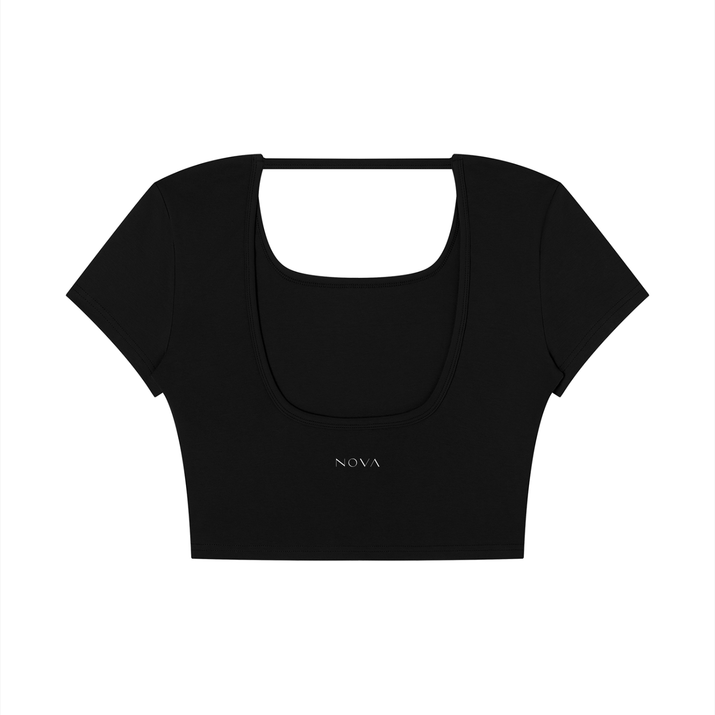 Women's Square Neck Crop T-Shirt