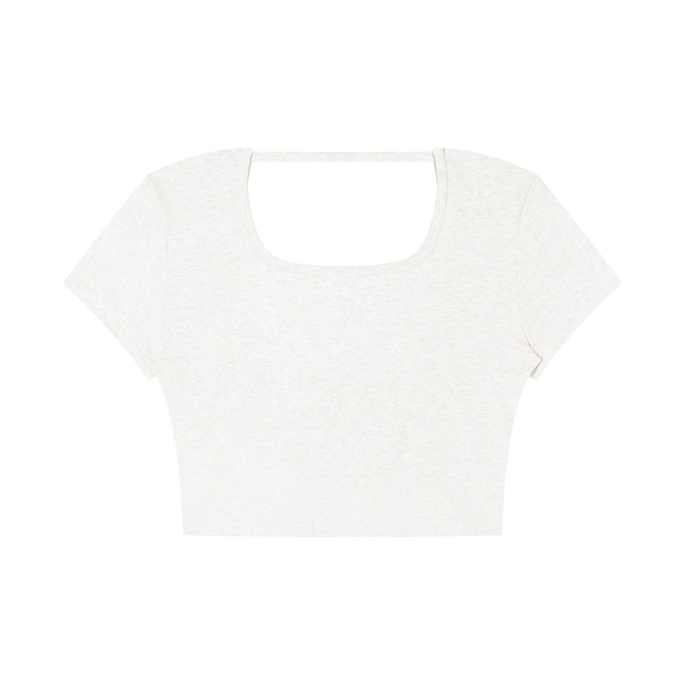 Women's Square Neck Crop T-Shirt