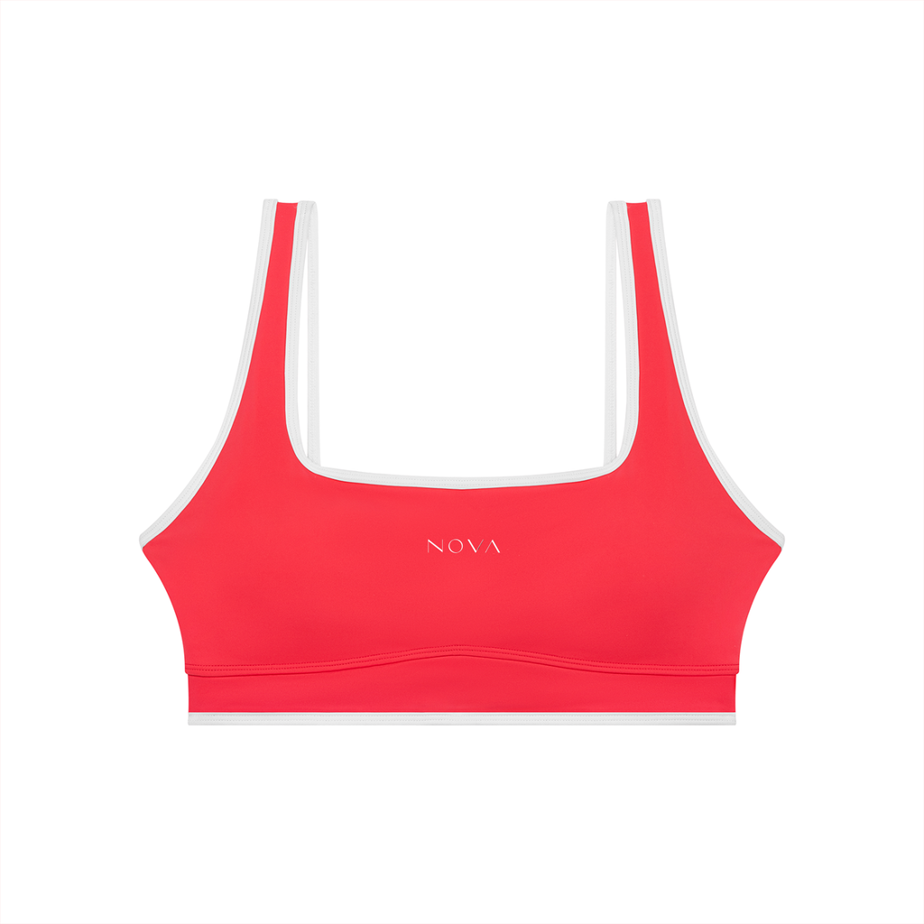 Women's Color Block Yoga Sports Bra
