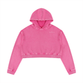 Women’s Mineral Washed Crop Hoodie