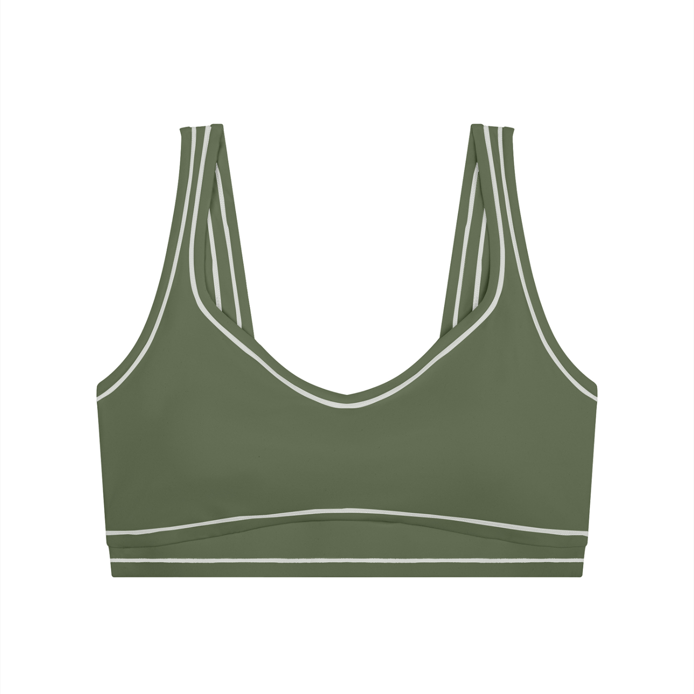 Women’s Topstitching Yoga Sports Bra
